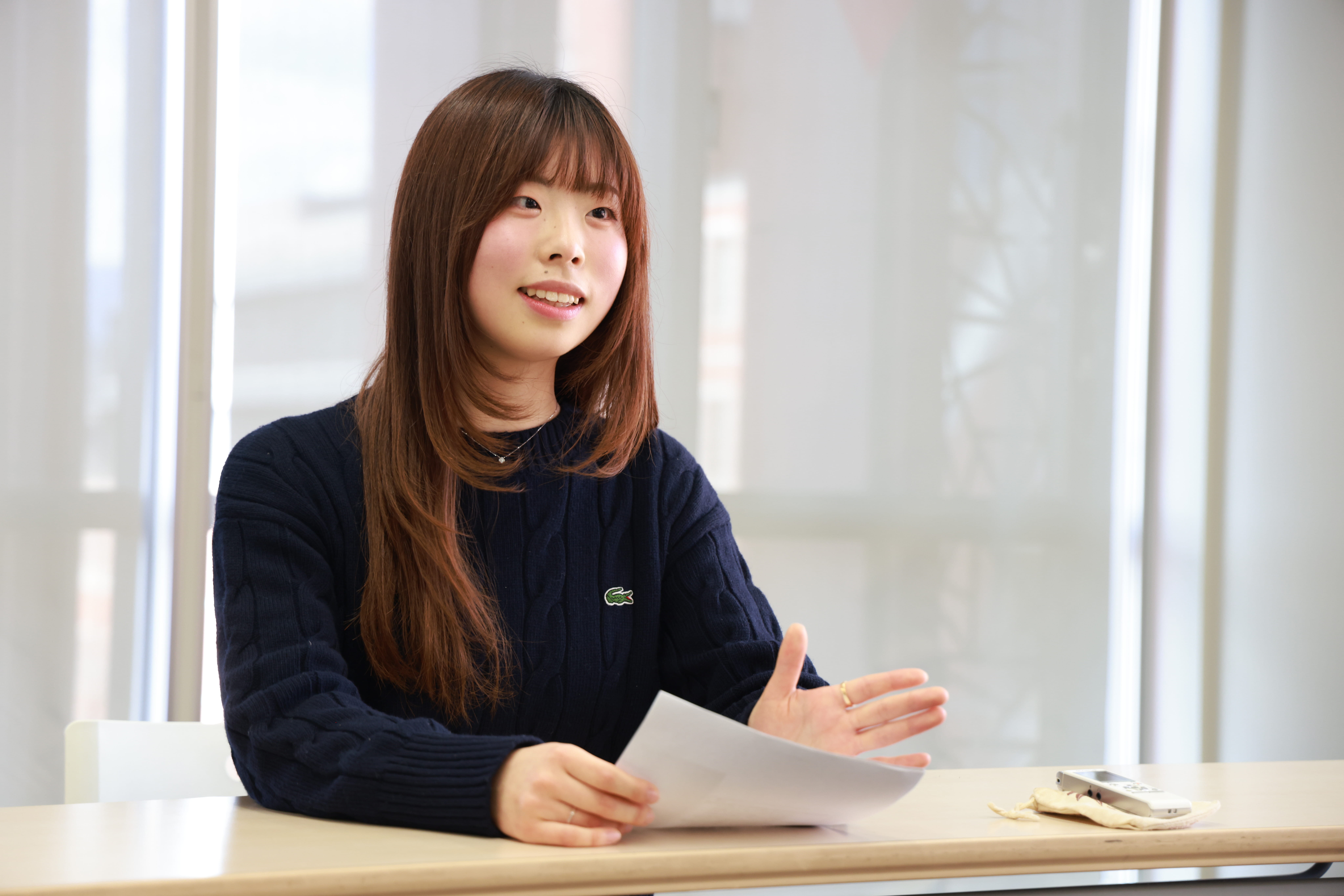 翻訳をひとつの目標にして、今は幅広い教養や視野を養いたいと考えています。